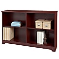 Realspace® Magellan 29"H 2-Shelf Sofa Bookcase, Classic Cherry