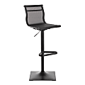 LumiSource Mirage Bar Stool, Black