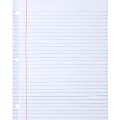 Sparco Mylar-Reinforced Wide-Ruled Filler Paper, Letter Size, 20 Lb, White, Pack Of 100 Sheets 1 thumbnail image