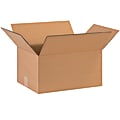 Partners Brand Corrugated Boxes, 16" x 12" x 8", Kraft, Pack Of 25