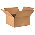 Partners Brand Corrugated Boxes, 16" x 16" x 8", Pack Of 25