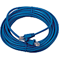 RCA TPH532BR Cat5e 25 Ft Network Cable - Blue - 3 ft Category 5e Network Cable for Network Device - First End: 1 x RJ-45 Male Network - Second End: 1 x RJ-45 Male Network - Blue