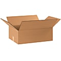 Partners Brand Corrugated Printer's Boxes, 17 1/4" x 11 1/4" x 6", Kraft, Pack Of 25