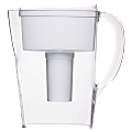 Brita® Space Saver 6-Cup Water Filter Pitcher, White 1 thumbnail image
