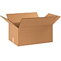 Partners Brand Corrugated Printer's Boxes, 17 1/4" x 11 1/4" x 8", Kraft, Pack Of 25