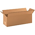 Partners Brand Long Corrugated Boxes, 18"L x 6"H x 6"W, Kraft, Pack Of 25