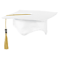 Amscan Autograph Graduation Hats With Pens, White, Pack Of 2 Hats 1 thumbnail image
