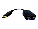 Comprehensive - DisplayPort adapter - DisplayPort (M) to HD-15 (VGA) (F) - 8 in