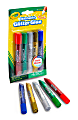 Crayola® Washable Glitter Glue Pens, Assorted Colors, Pack Of 5 Pens