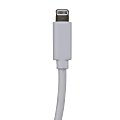 GoMovi Vivitar OD1003 USB A To Lightning Cable, 3', White 1 thumbnail image