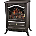 Comfort Glow ES4215 Ashton Electric Stove - Electric - Electric - 750 W to 1406.74 W - 2 x Heat Settings - 700 Sq. ft. Coverage Area - 1500 W - 120 V AC - 12.50 A - Indoor - Portable - Black