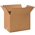 Partners Brand Corrugated Boxes, 18 1/2" x 12 1/2" x 14", Kraft, Pack Of 20