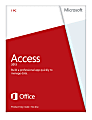 Microsoft® Office Access 2013, English Version, Product Key