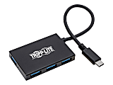 Eaton Tripp Lite series USB C Hub 4-Port USB-A Compact USB 3.1 Gen 1 Portable Aluminum Housing Thunderbolt 3 Compatible 5 Gbps - U4600044AAL 1 thumbnail image
