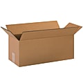 Partners Brand Long Corrugated Boxes, 20"L x 8"H x 8"W, Kraft, Pack Of 25