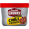 Campbell's Chunky Roadhouse Beef And Bean Chili, 15.25 Oz, Case Of 8 Bowls