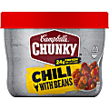 Campbell's Chunky Roadhouse Beef And Bean Chili, 15.25 Oz, Case Of 8 Bowls 1 thumbnail image