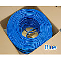 Bytecc Cat.6 UTP Cable - Bare Wire - Bare Wire - 1000ft - Blue 1 thumbnail image