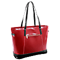 McKleinUSA Serafina Tote 15 H x 12 12 W x 6 D RedBlack - ODP