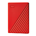 Western Digital My Passport™ Portable HDD, 2TB, Red 1 thumbnail image