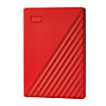 Western Digital My Passport™ Portable HDD, 2TB, Red