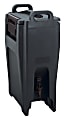 Cambro Ultra Camtainer Beverage Dispenser, 5 Gallons, Black