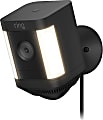 Ring Spotlight Cam Plus Plug-In, 4.96"H x 2.72"W x 2.99"D, Black