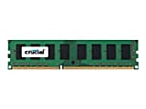 Crucial 4GB (1 x 4 GB) DDR3 SDRAM Memory Module - For Desktop PC - 4 GB (1 x 4GB) - DDR3-1600/PC3-12800 DDR3 SDRAM - 1600 MHz - CL11 - 1.35 V - Non-ECC - Unbuffered - 240-pin - DIMM