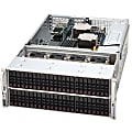 Supermicro SuperChassis CSE-417E26-R1400UB Chassis - Rack-mountable - Black - 4U - 72 x Bay - 7 x Fan(s) Installed - 2 x 1400 W - ATX, EATX Motherboard Supported - 80 lb - 72 x External 2.5" Bay - 7x Slot(s)