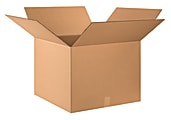 Partners Brand Corrugated Boxes, 24" x 24" x 18", Kraft, Pack Of 10