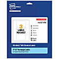 Avery® Ultra Duty® Permanent GHS Chemical Labels, 97186-WMUI25, Rectangle, 3" x 5", White, Pack Of 75 1 thumbnail image