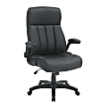 Techni Mobili RTA-4902-BK Faux Leather Executive Office Chair, Black 1 thumbnail image