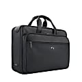 Solo New York Paramount 16" Retractable Shoulder Strap Briefcase, Black