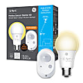 C by GE A19 Smart LED Bulb And Wire-Free Smart Motion Sensor Set, 93124021 1 thumbnail image