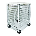 Winco 10-Tier Pan Rack Cover, Clear 1 thumbnail image