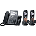 Panasonic® KX-TG9472B DECT 6.0 Expandable Cordless Phone System With Digital Answering System 1 thumbnail image