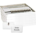 Business Source Clip Holder Style Badge Kit - Clear - 50/Box - 5 / Bundle 1 thumbnail image