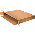 Partners Brand Corrugated  Side-Loading Boxes, 36" x 5" x 30", Kraft, Pack Of 20