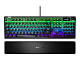 SteelSeries Apex 7 - Keyboard - with display - backlit - USB - US - key switch: SteelSeries QX2 blue 1 thumbnail image