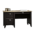 Sauder® Samber 54"W Computer Desk, Granite/Jamocha Wood 1 thumbnail image