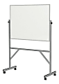 Ghent Reversible Magnetic Dry-Erase Whiteboard, 72" x 53", Aluminum Frame With Silver Finish 1 thumbnail image