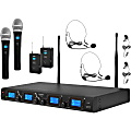 PylePro Premier PDWM4350U Wireless Microphone System - 673 MHz to 698 MHz Operating Frequency 1 thumbnail image