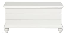 Powell Dorian Chest, 18"H x 40-1/2"W x 16-3/4"D, White 1 thumbnail image
