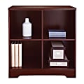 Realspace® Magellan 4-Cube Bookcase, Classic Cherry