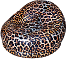 BloChair AirCandy Inflatable Chair, Leopard