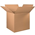 Partners Brand Corrugated Cube Boxes, 36"L x 36"W x 36"H, Kraft, Pack Of 5