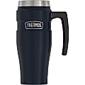 Stainless King Mug 16OZ - 16 fl oz - DrinkLock Sealing Lid Closure - Midnight Blue - Stainless Steel - Travel, Cup Holder, Coffee, Hot Drink 1 thumbnail image