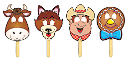 Scholastic Fairy Tale Masks & Play Kit, Gingerbread Man 1 thumbnail image