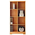 Realspace® Magellan 8-Cube Bookcase, Honey Maple