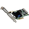Microsemi Adaptec 6805 8-port SAS RAID Controller - Serial ATA/600 - PCI Express x8 - Plug-in Card - RAID Supported - 0, 1, 1E, 5, 5EE, 6, 10, 50, 60, JBOD RAID Level - 2 Total SAS Port(s) - 2 SAS Port(s) Internal Battery Backup 1 thumbnail image